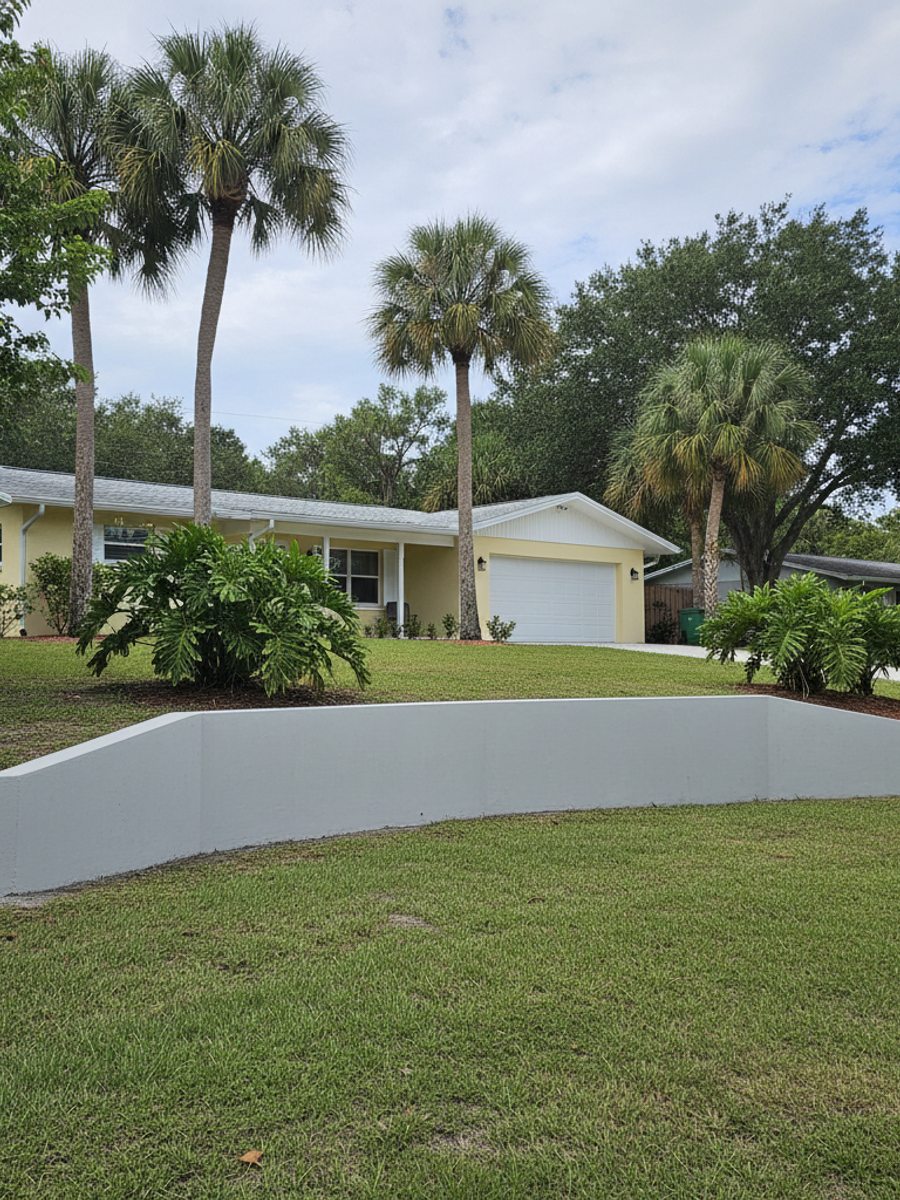 Concrete Driveways completed by PFL Concrete Co. in Port Orange, FL